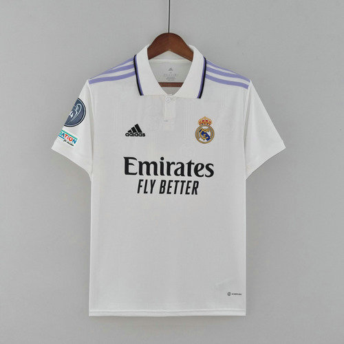 14 champions edition prima maglia real madrid 2022-2023 uomo