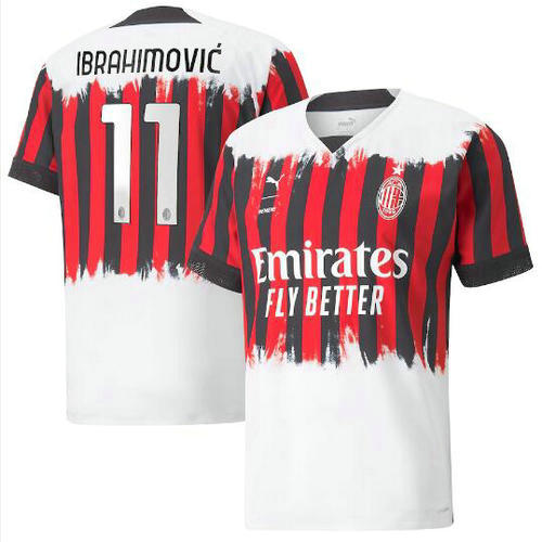 4th maglia ibrahimovic 11 milan 2022-2023 uomo