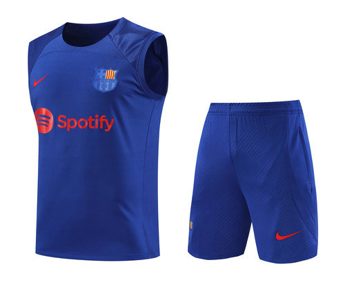 a poco prezzo vest barcellona 2023-2024 blu uomo