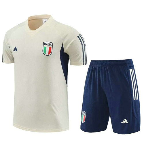 beige training maglie italia 2023-2024 uomo