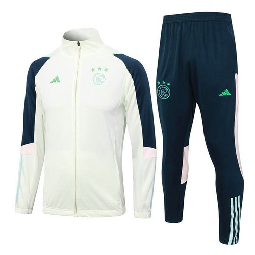 bianco set sportivo da calcio ajax 231011 2023-2024 uomo