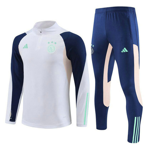 bianco tuta da calcio ajax z12 2023-2024 uomo