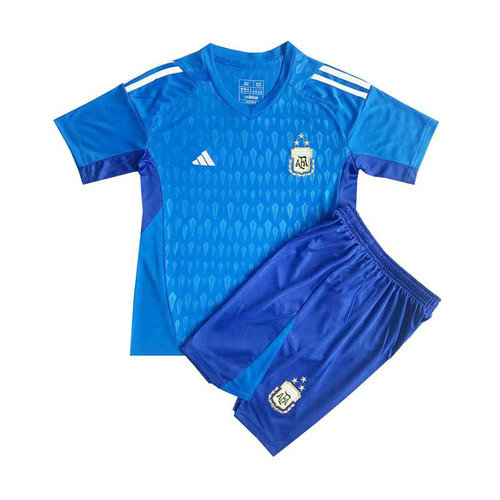 blu maglia argentina portiere 2023-2024 bambino