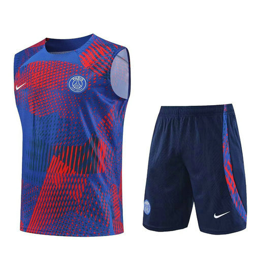 blu rosso vest maglie paris saint germain 2023-24 uomo