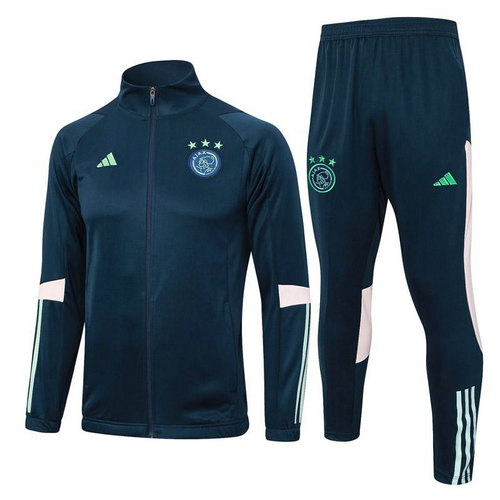 blu set sportivo da calcio ajax 231012 2023-2024 uomo