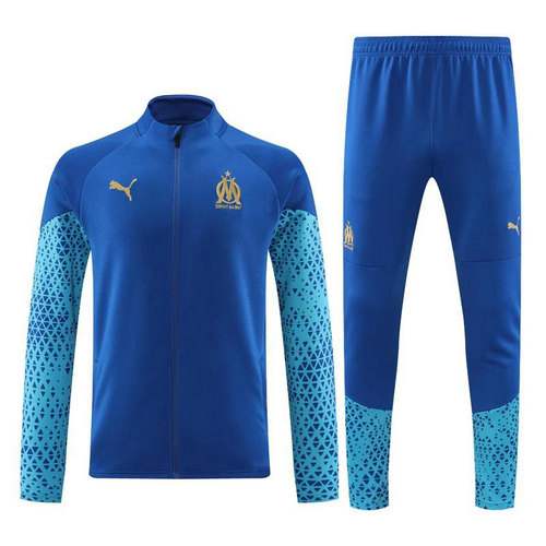 blu set sportivo da calcio olympique marsiglia 231024 2023-2024 uomo