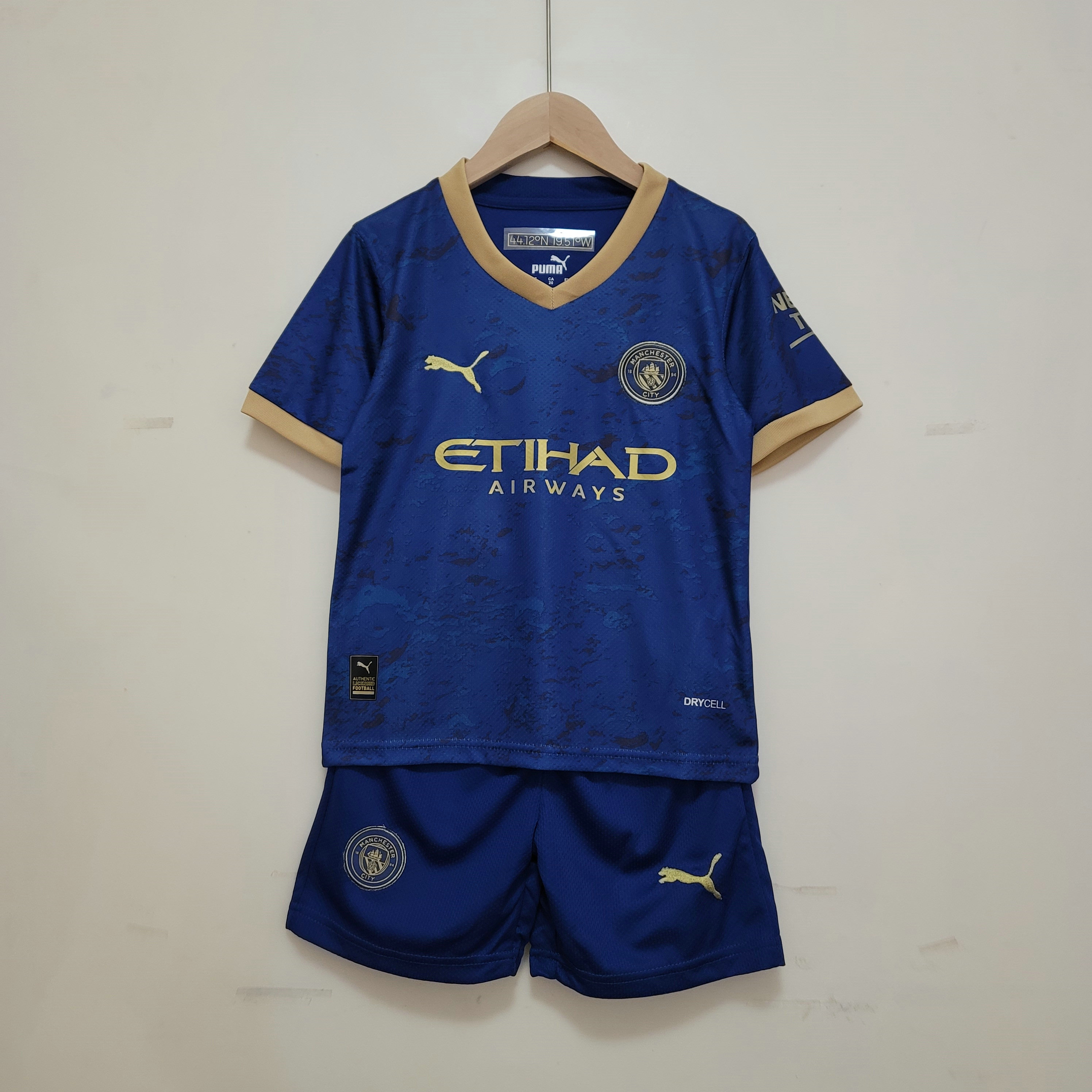 blue maglia manchester city 2023-2024 bambino