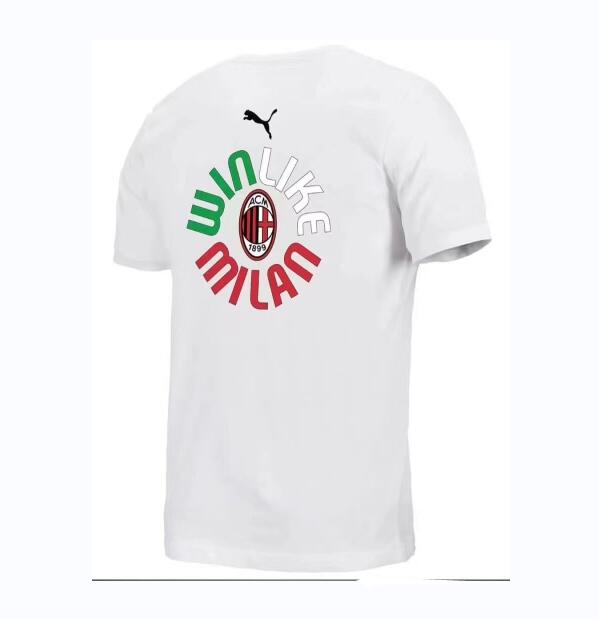 campione t-2 maglia milan bianco 2022-2023 uomo