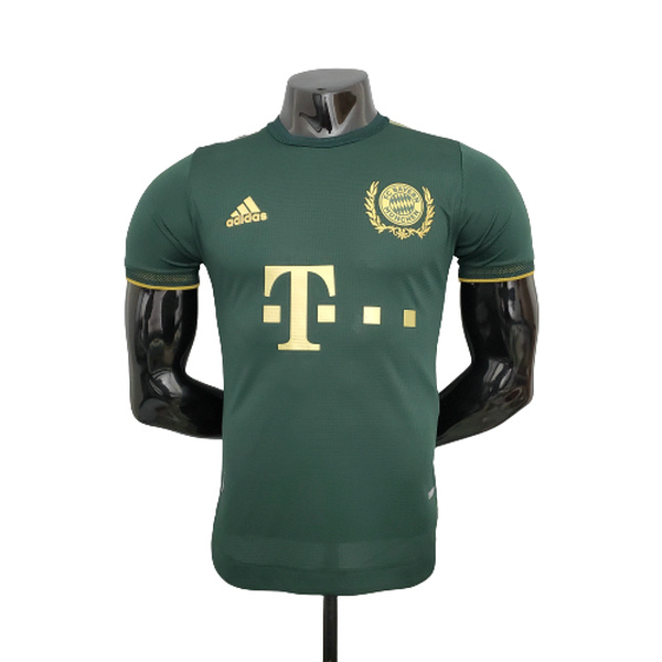 commemorative edition maglia bayern münchen player 2021 2022 verde uomo