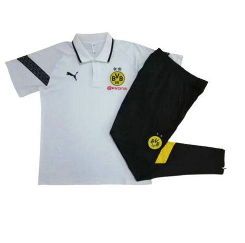 completo formaziones polo borussia dortmund bianco 2023-2024 bianco uomo