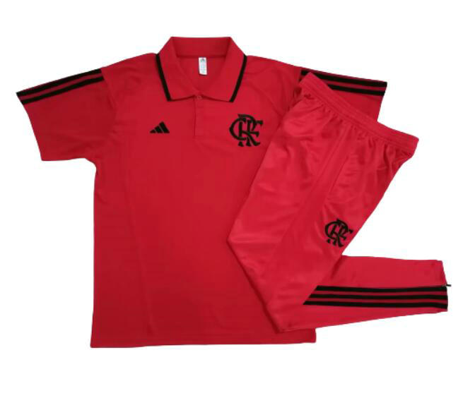 completo formaziones polo flamengo rosso 2023-2024 rosso uomo