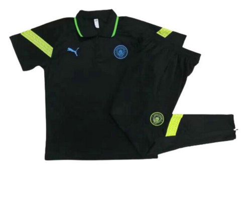 completo formaziones polo manchester city nero 2023-2024 nero uomo