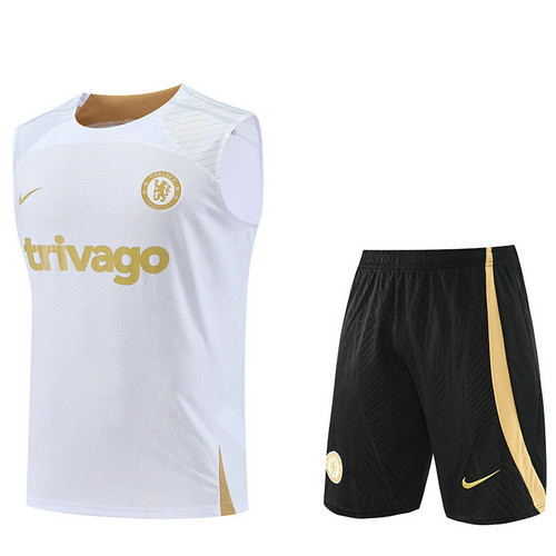 completo vests calcio chelsea a poco prezzo 2023 bianco uomo