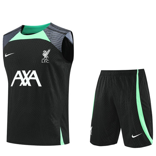 completo vests calcio liverpool a poco prezzo 2023 nero uomo