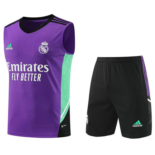 completo vests calcio real madrid a poco prezzo 2023 viola uomo