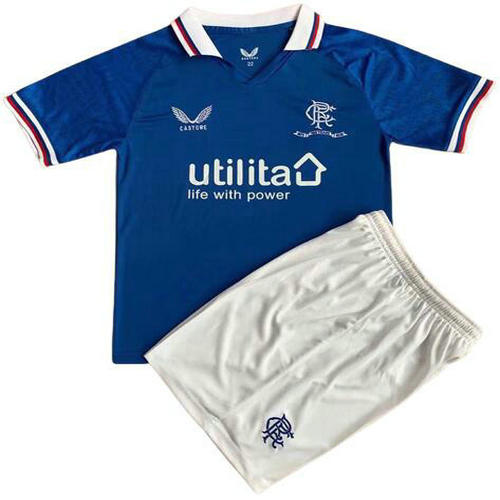 edizione speciale maglia glasgow rangers 2022-2023 bambino