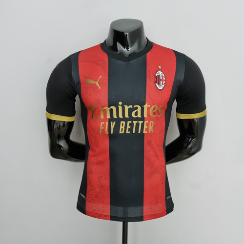 edizione speciale maglia milan rosso nero 2022-2023 uomo