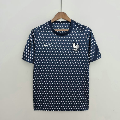 formazione maglia francia blu navy 2022-2023 uomo