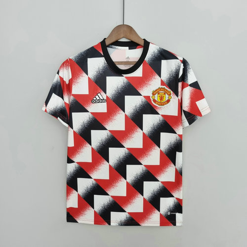 formazione maglia manchester united rosso bianco nero 2022-2023 uomo