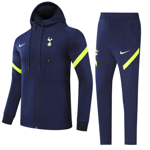 giacca con cappuccio tottenham hotspur 2022-2023 ciano superiore bambino