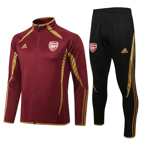 giacca sportiva con zip arsenal 2022-2023 rosso uomo