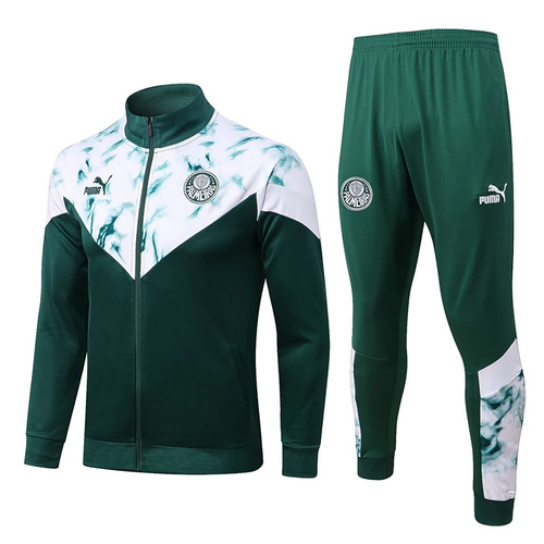 giacca sportiva con zip palmeiras verde 2022-2023 uomo