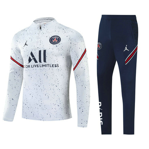 giacca sportiva con zip paris saint germain 2022-2023 grigio uomo