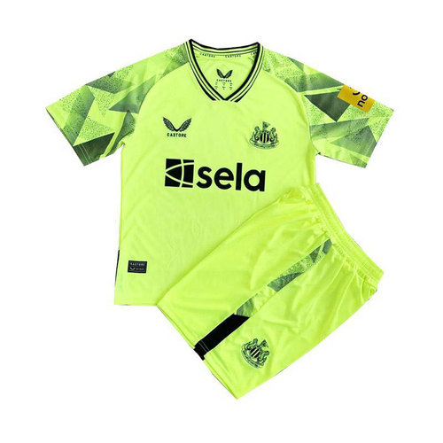 giallo maglia newcastle united portiere 2023-2024 bambino