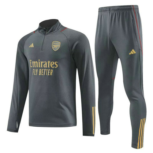 grigio tuta da calcio arsenal z15 2023-2024 uomo