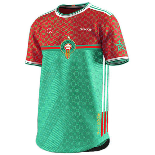 gucci versio maglia marocco 2022-2023 uomo