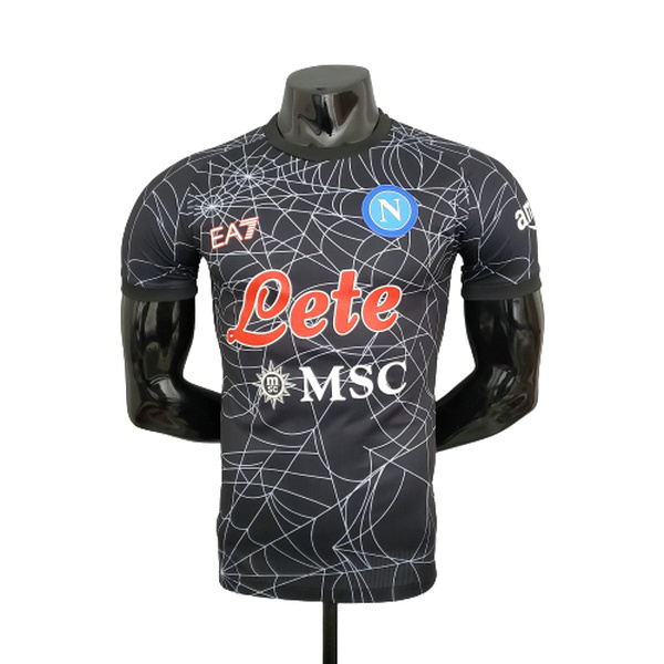 halloween maglia napoli player 2021 2022 nero uomo