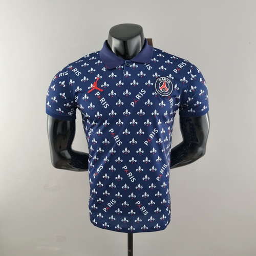 jordan co branded maglia psg blu 2022-2023 uomo