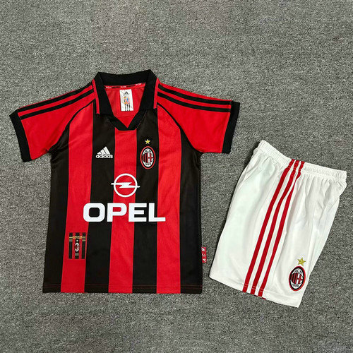 maglia ac milan prima 1998 1999 bambino