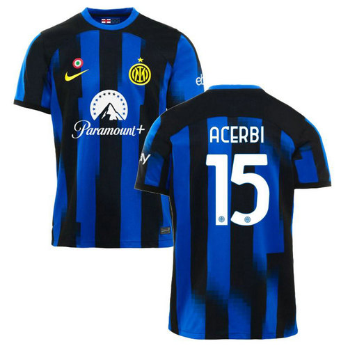 maglia acerbi 15 ac milan prima 2023-2024 uomo