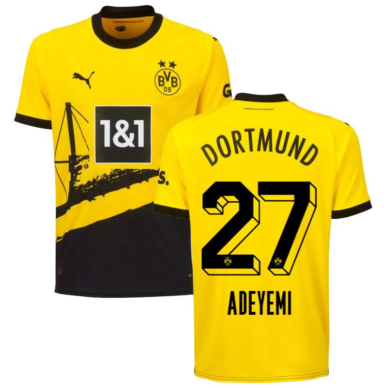 maglia adeyemi 27 borussia dortmund prima 2023-2024 uomo