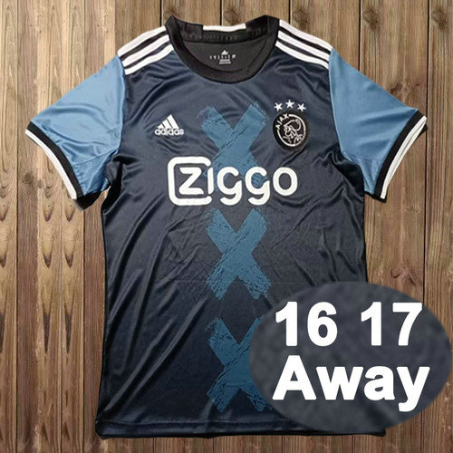 maglia ajax seconda 2016 2017 uomo