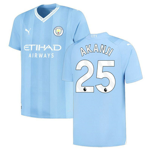 maglia akanji 25 manchester city prima 2023-2024 uomo