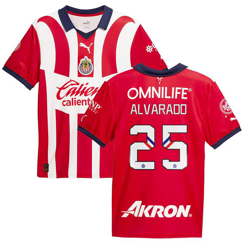 maglia alvarado 25 chivas usa prima 2023-2024 uomo