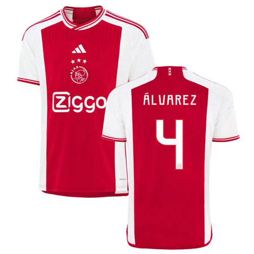 maglia alvarez 4 ajax prima 2023-2024 uomo