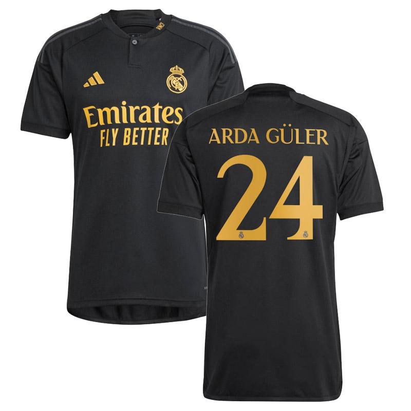 maglia arda guler real madrid terza 2023-2024 uomo