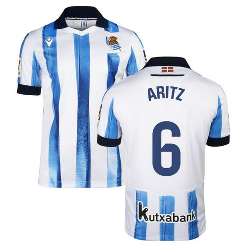 maglia aritz 6 real sociedad prima 2023-2024 uomo