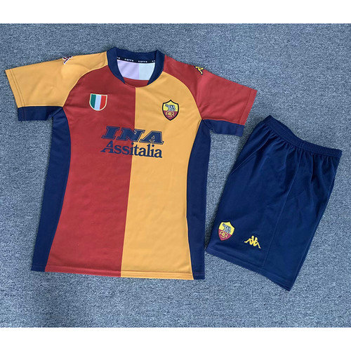 maglia as roma prima 2001 2002 bambino