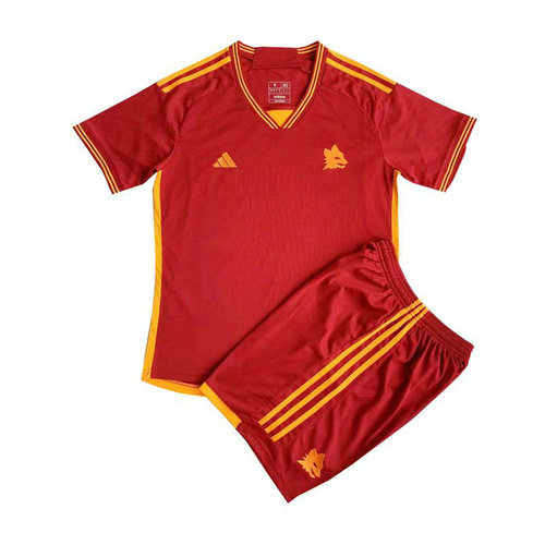 maglia as roma prima 2023-2024 bambino