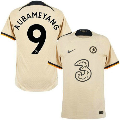 maglia aubameyang 9 chelsea terza 2022-2023 a poco prezzo uomo