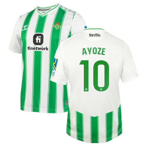 maglia ayoze 10 real betis prima 2023-2024 uomo