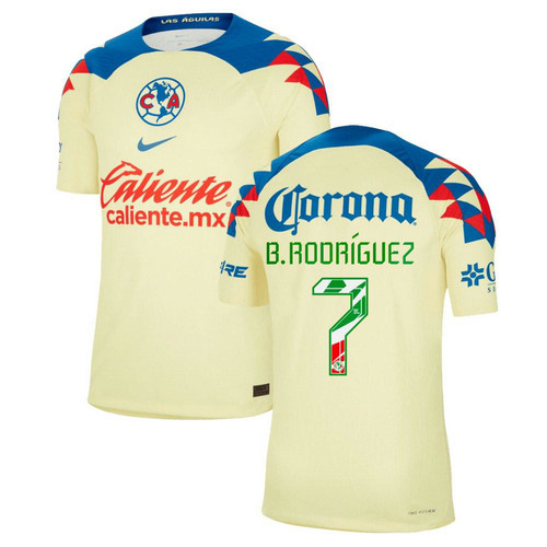 maglia b.rodriguez 7 club américa prima 2023-2024 uomo