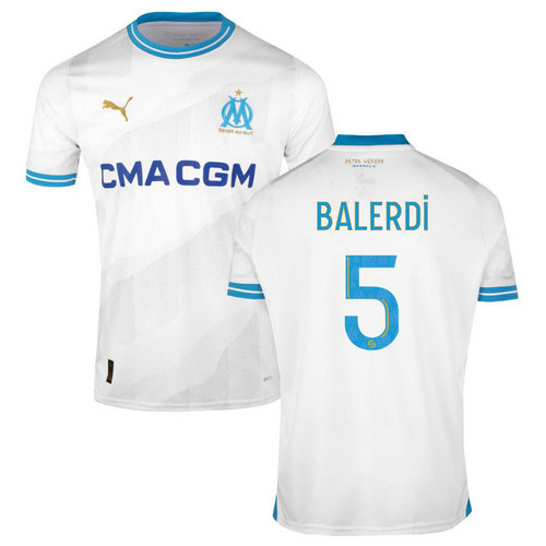 maglia balerdi 5 olympique marsiglia prima 2023-2024 uomo