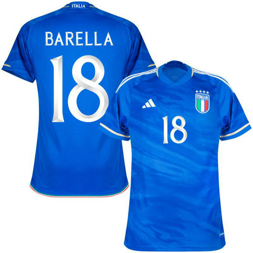 maglia barella 18 italia prima 2023-2024 a poco prezzo uomo