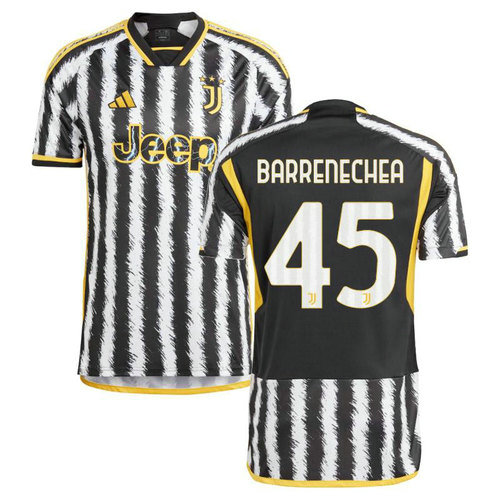 maglia barrenechea 45 juventus prima 2023-2024 uomo