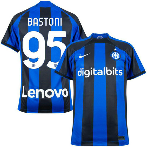 maglia bastoni 95 inter milan prima 2022-2023 a poco prezzo uomo